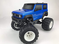 8937 Suzuki Jimny (Metallic Blue) 1/12 Scale 2WD RTR Monster Truck Q-Series - HeliDirect