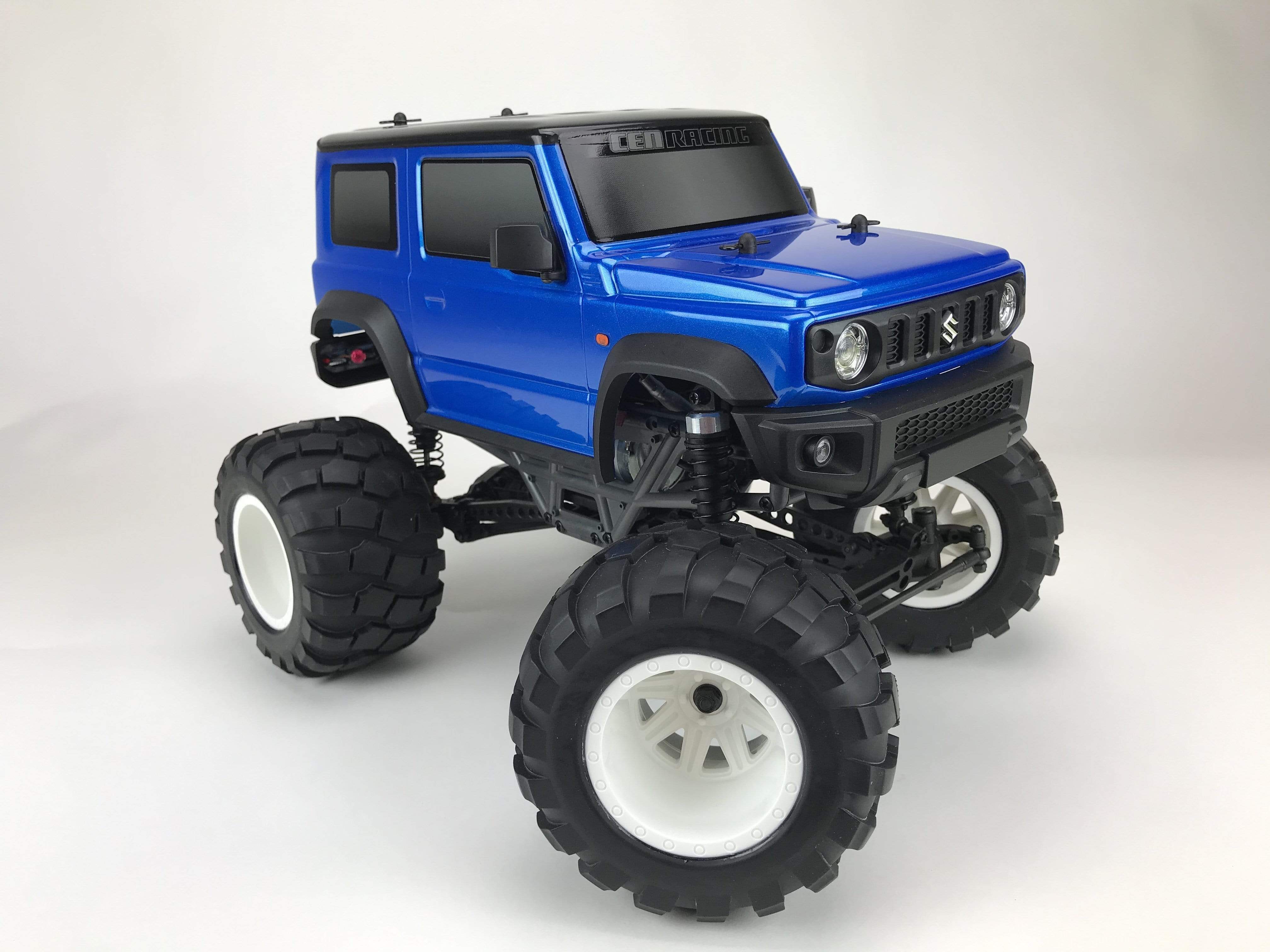 8937 Suzuki Jimny (Metallic Blue) 1/12 Scale 2WD RTR Monster Truck Q-Series - HeliDirect