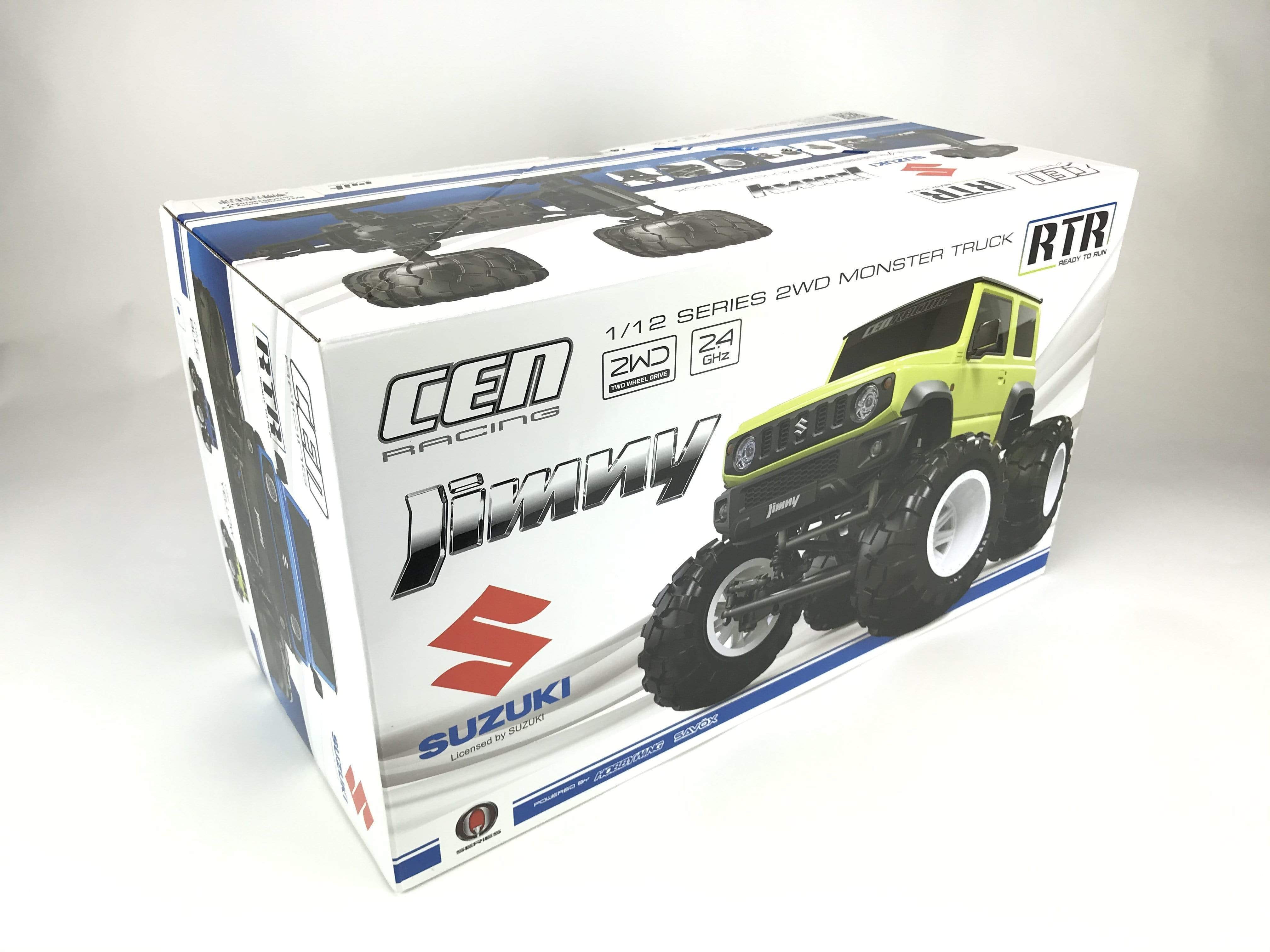 8937 Suzuki Jimny (Metallic Blue) 1/12 Scale 2WD RTR Monster Truck Q-Series - HeliDirect