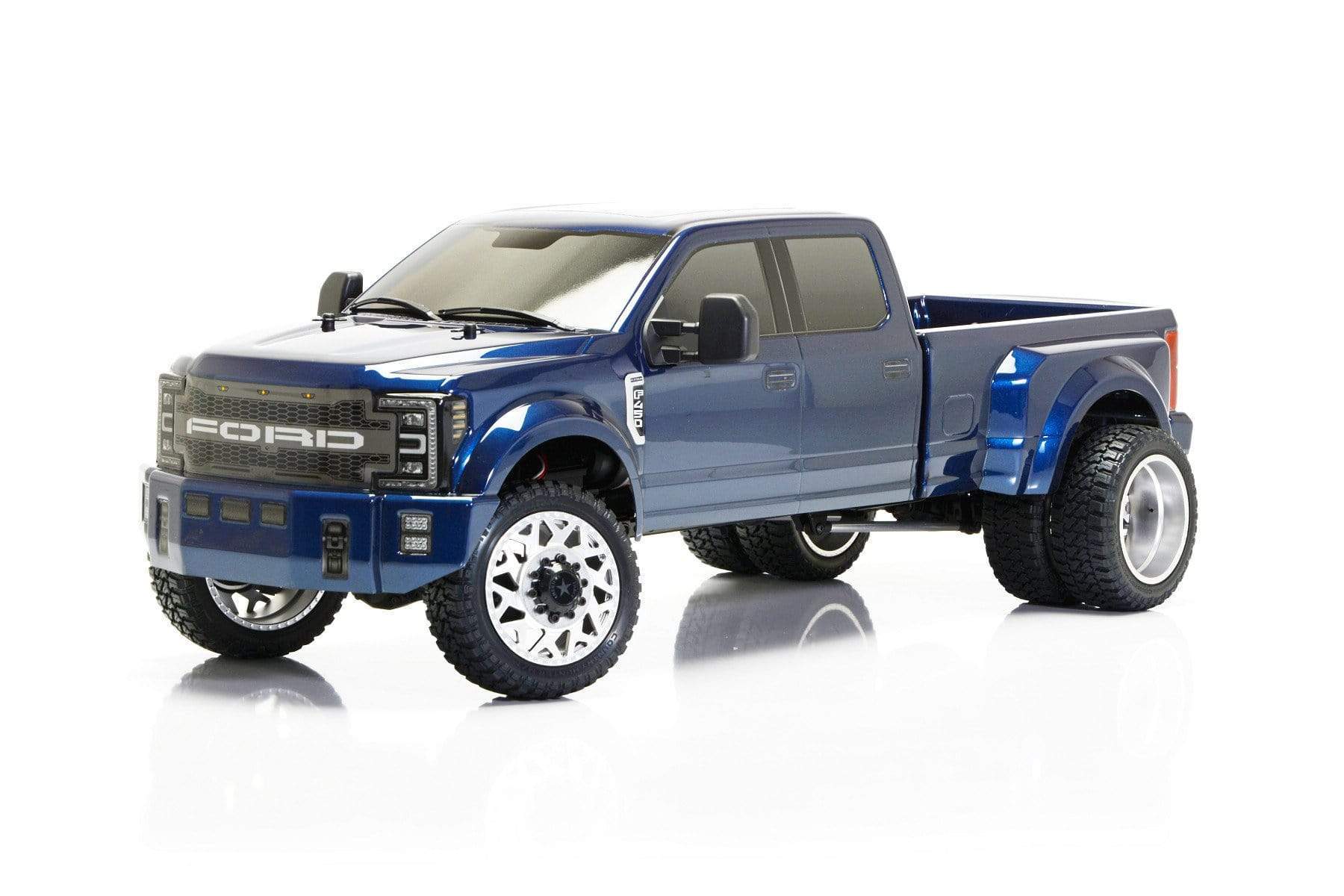 8980 FORD F450 SD 1/10 4WD RTR (Blue Galaxy) Custom Truck DL-Series - HeliDirect