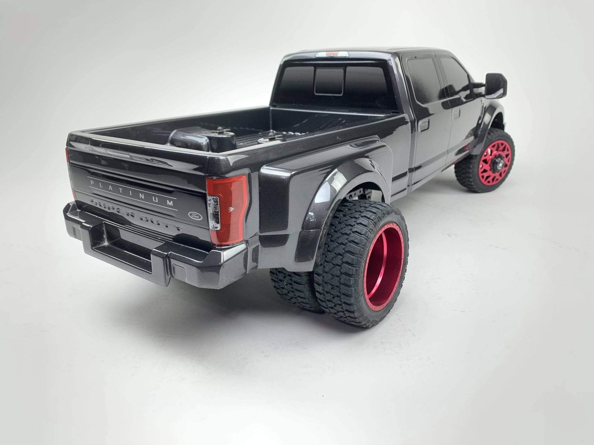 8981 FORD F450 SD 1/10 4WD RTR (Grey Titanium) Custom Truck DL-Series - HeliDirect