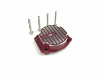CKD0350 KAOS CNC Metal Differential Cover (Red Anodized) 1 pc Q/MT/DL Series - HeliDirect