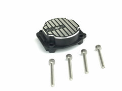 CKD0351 KAOS CNC Metal Differential Cover (Black Anodized) 1 pc Q/MT/DL Series - HeliDirect