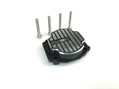 CKD0351 KAOS CNC Metal Differential Cover (Black Anodized) 1 pc Q/MT/DL Series - HeliDirect