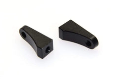 CKD0402 KAOS CNC Aluminum Servo Post (black anodized) 2pcs DL-Series - HeliDirect