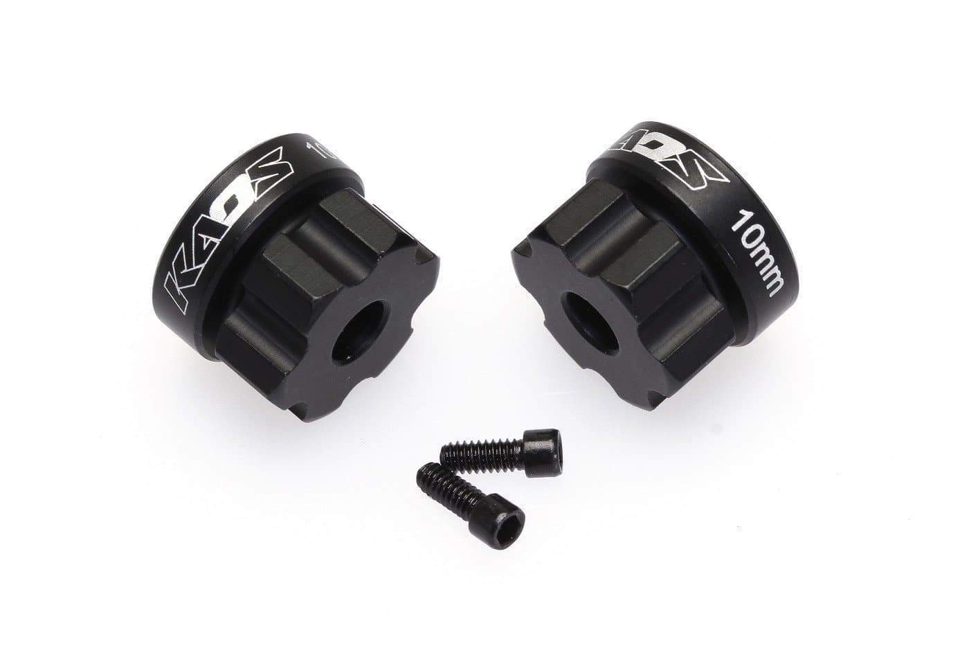 CKQ0214 KAOS Aluminum Wheel Hex (10mm) 2pcs - HeliDirect