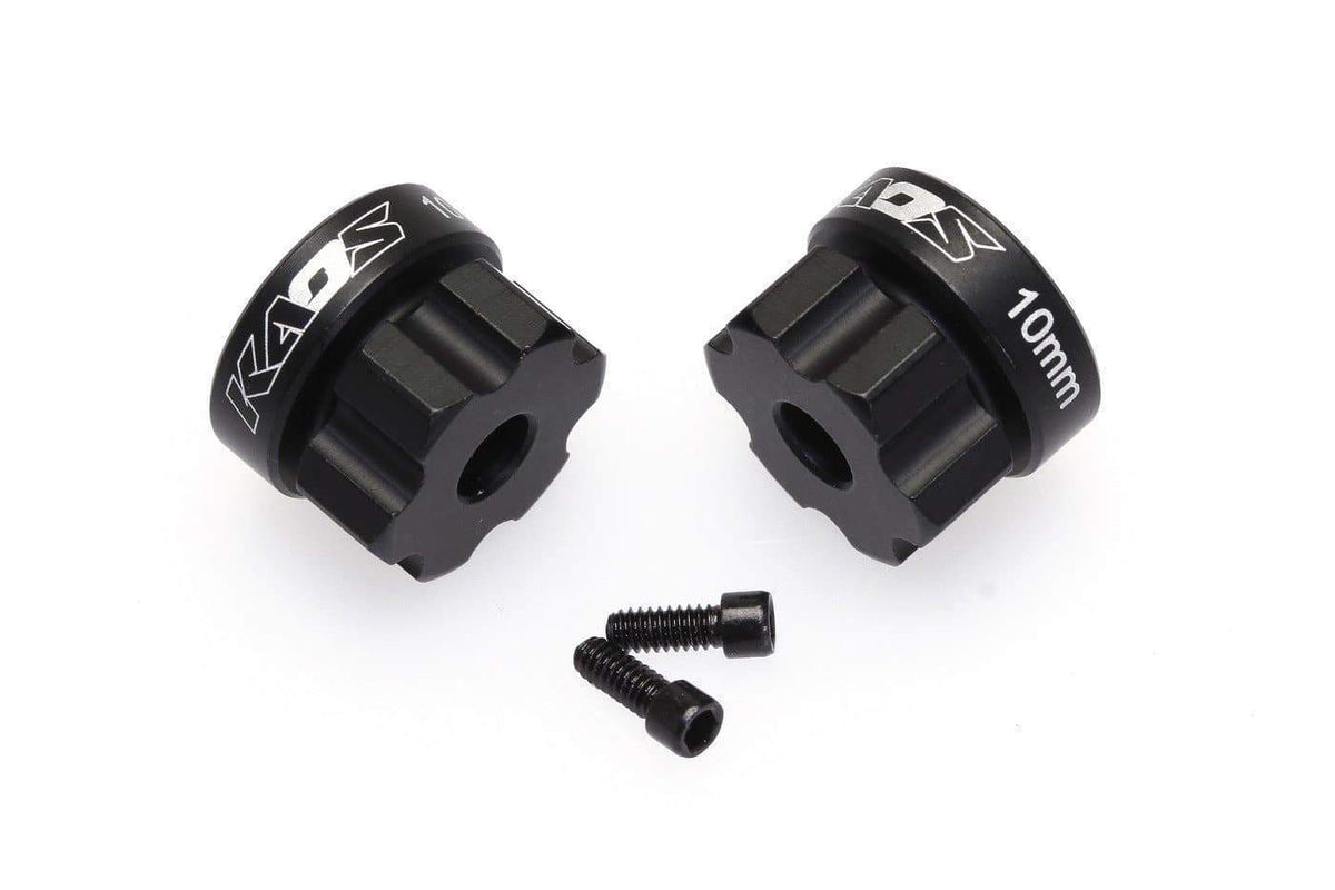 CKQ0214 KAOS Aluminum Wheel Hex (10mm) 2pcs - HeliDirect