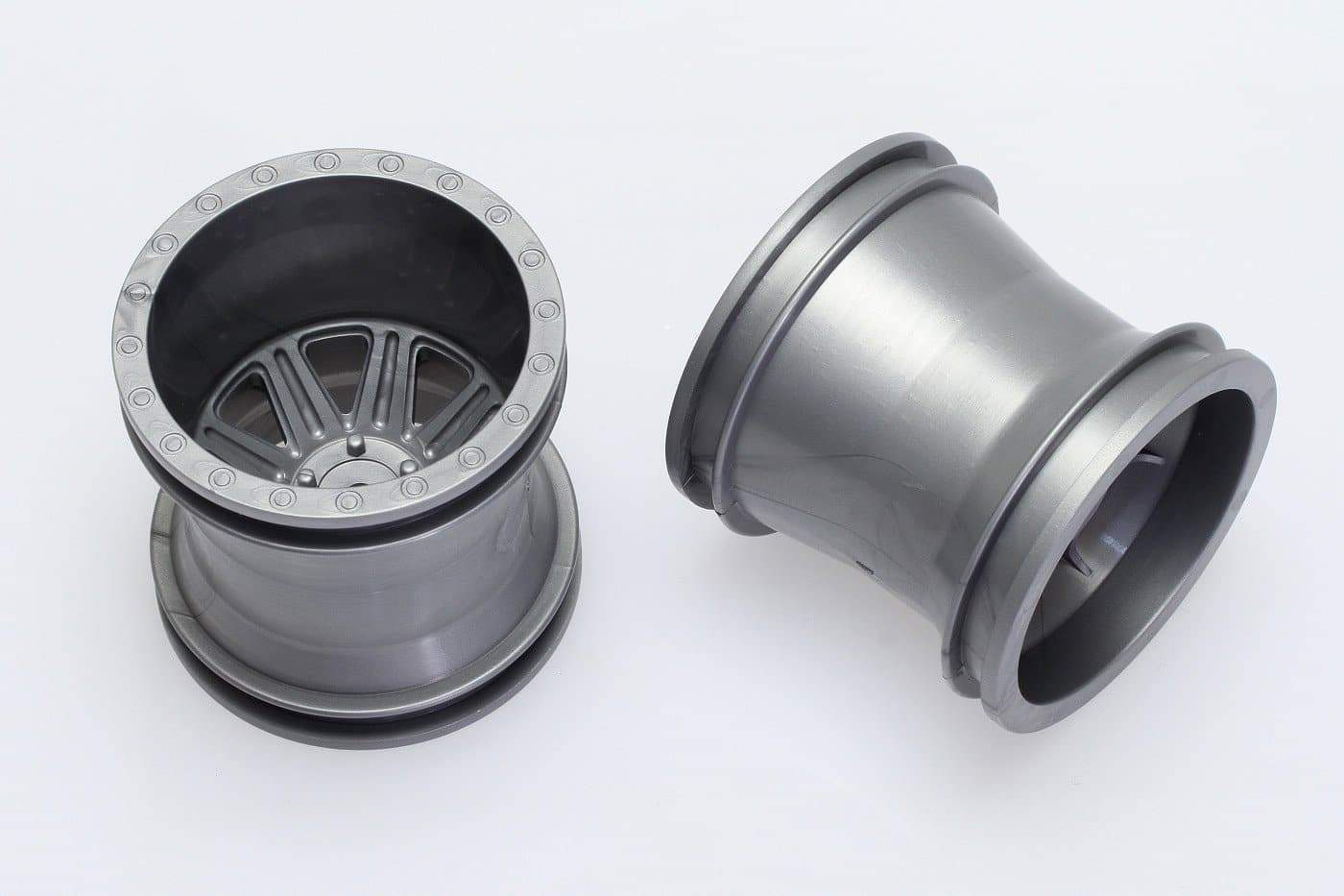 CQ0604 Monster Truck Wheel (Grey) 2.2 x 2.4" - HeliDirect