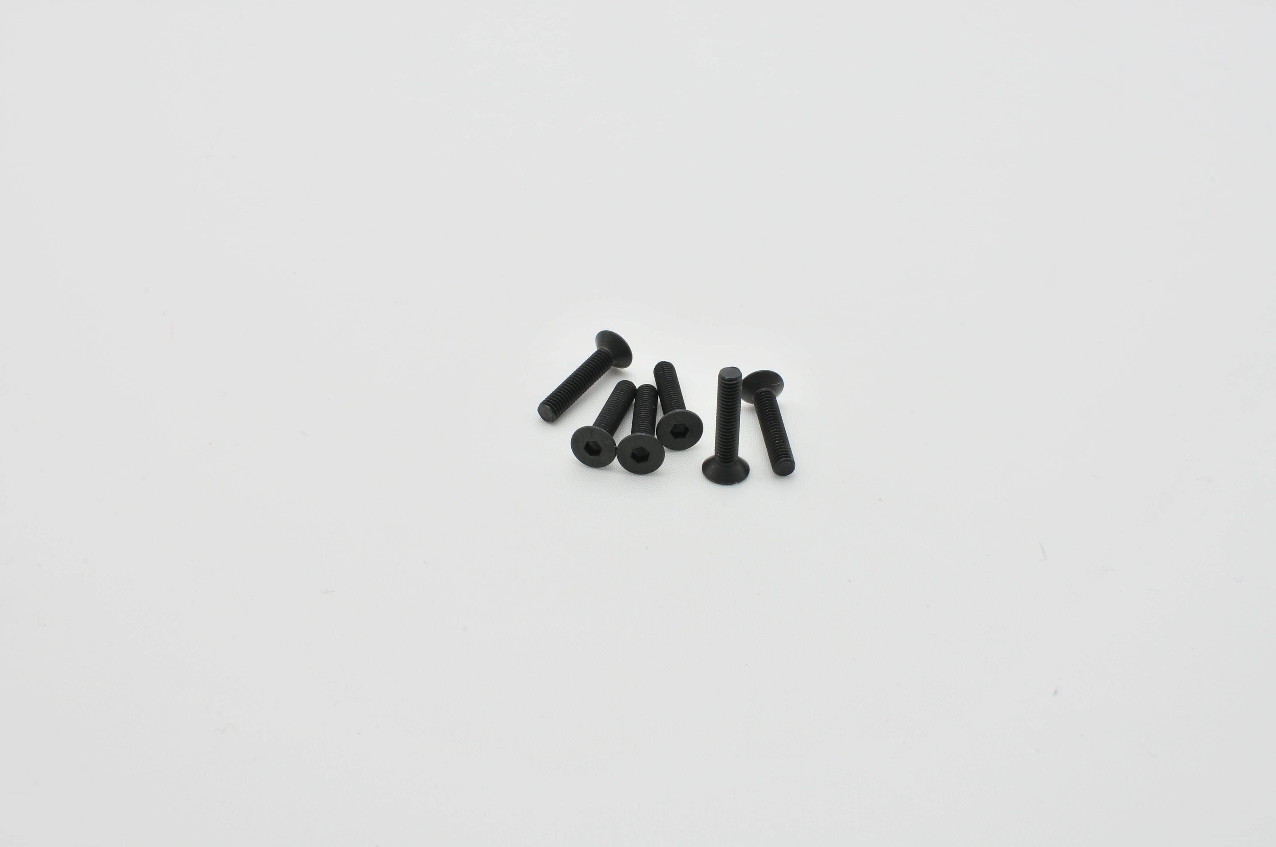 G36110A Flat Head Screws M3x15mm - HeliDirect