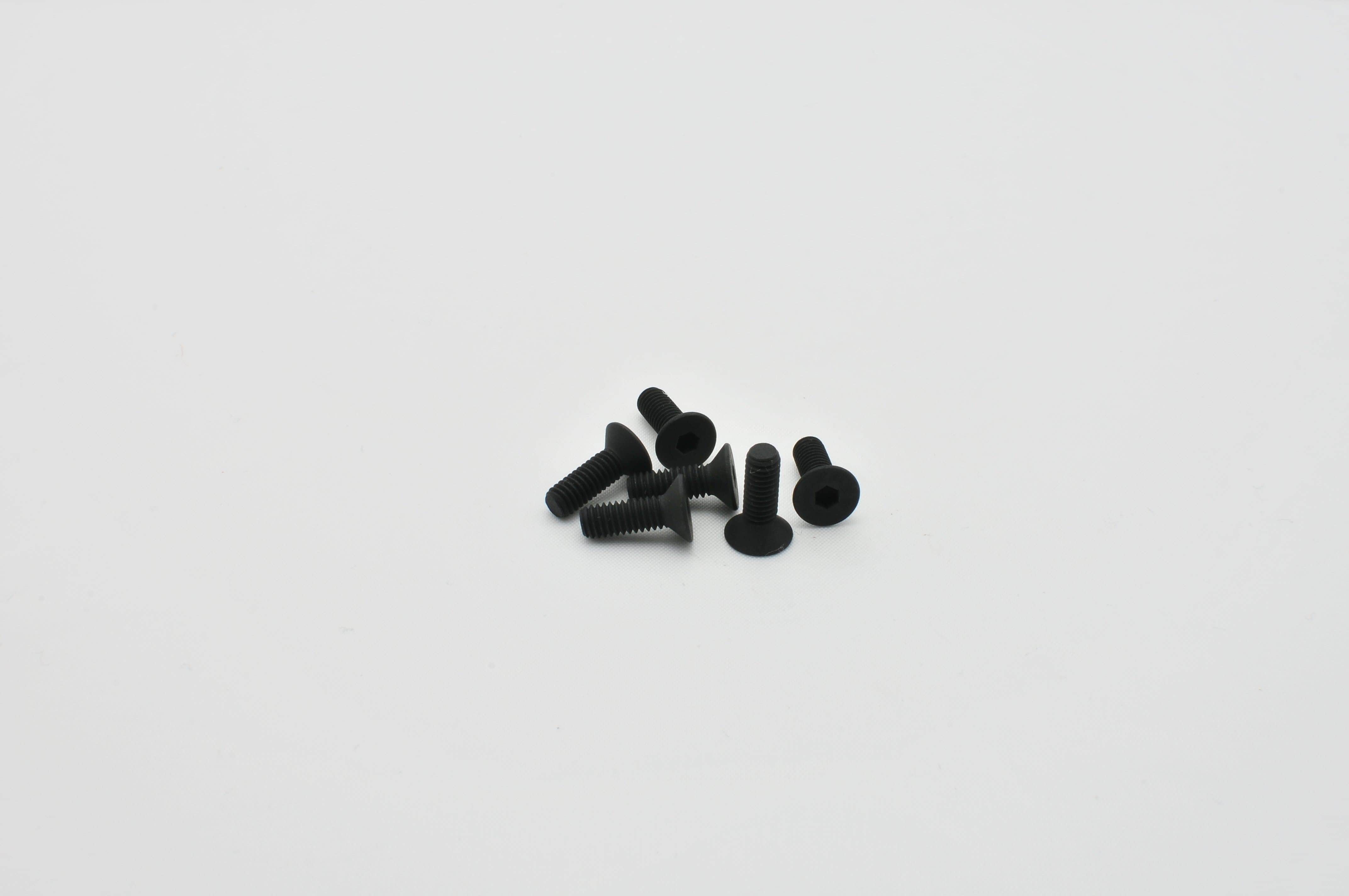 G36112A Flat Head Screws M4x12mm - HeliDirect