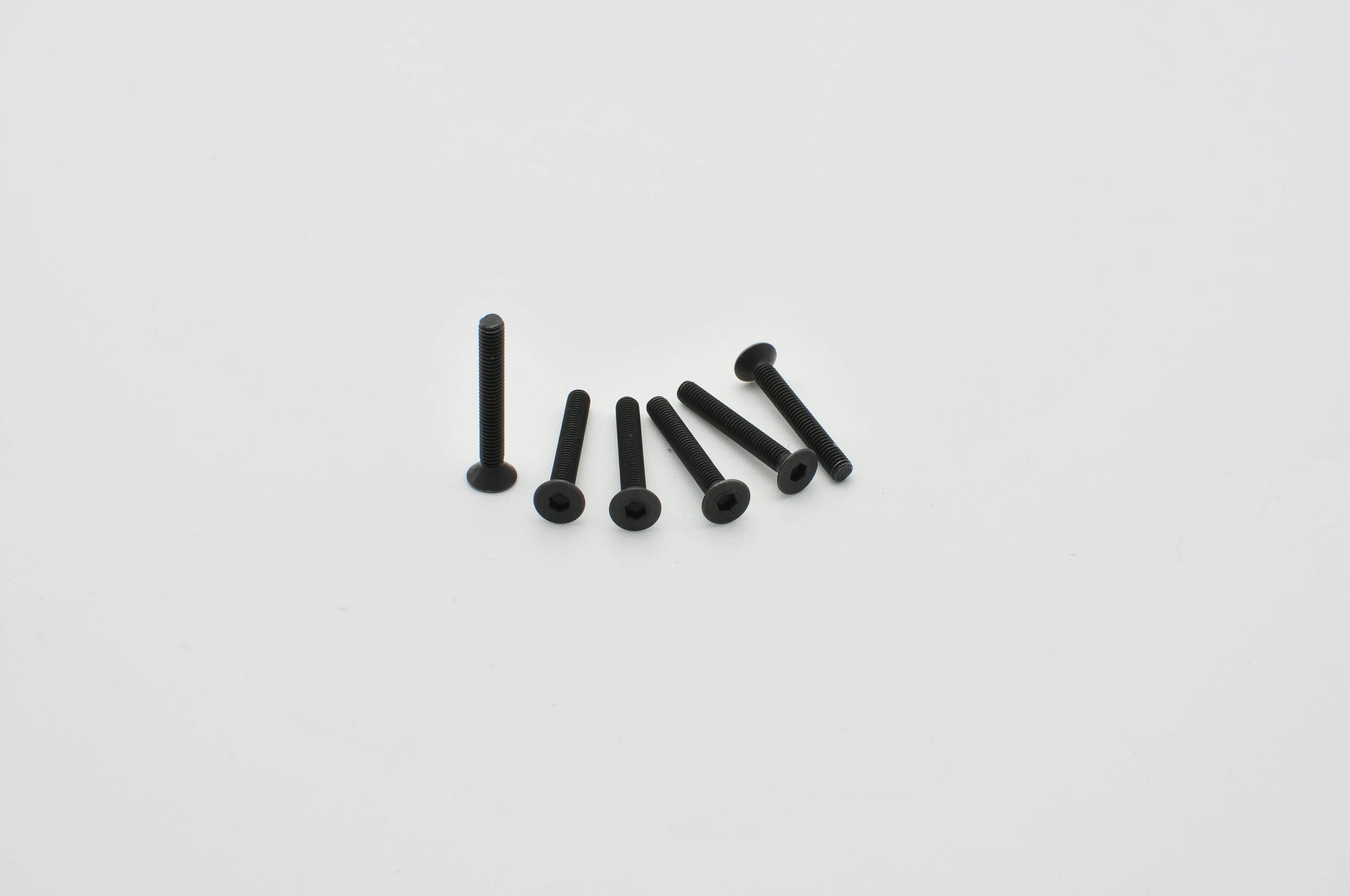 G36126A Flat Head Screws M3x22mm - HeliDirect