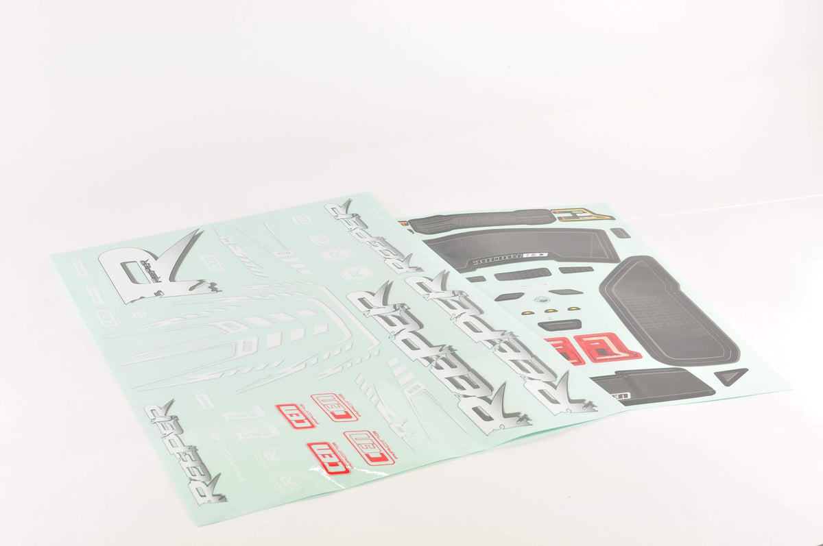 GS181 Reeper Red Decal Sheets - HeliDirect