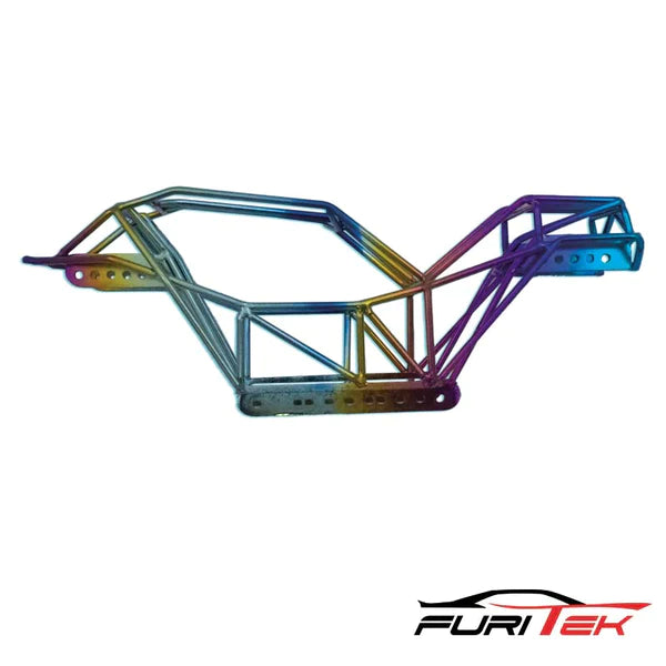 FURITEK Olympus Titanium Rolling Cage For AXIAL SCX24 (RAINBOW) - HeliDirect