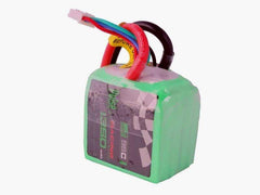 PULSE 1350mAh 95C Cube 14.8V 4S LiPo Battery - XT60 Connector - HeliDirect