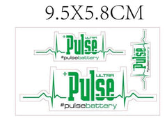 Pulse Battery Decal Set / 3 Sizes - HeliDirect