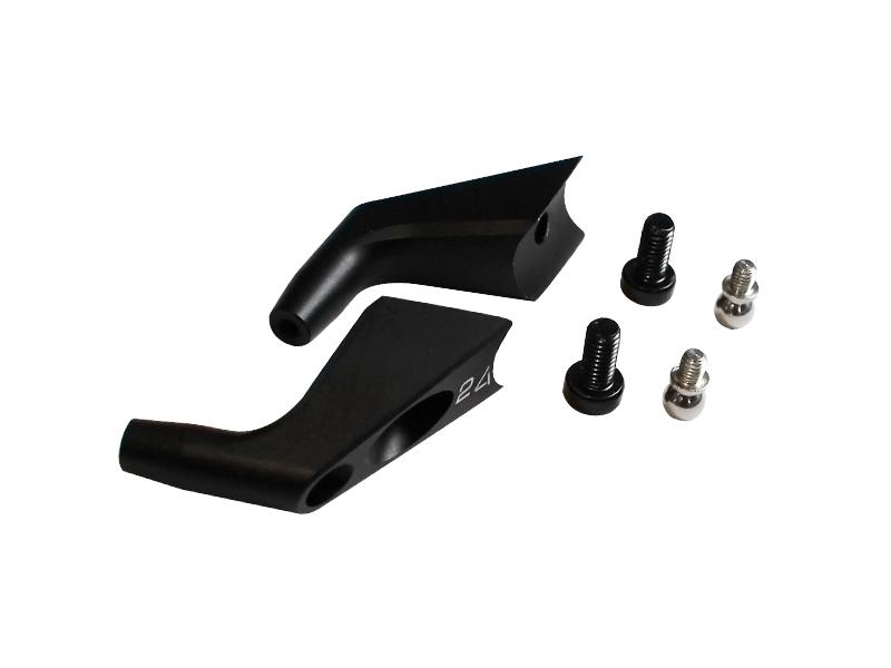 Aluminum Blades Grip Arm Black Matte - HeliDirect