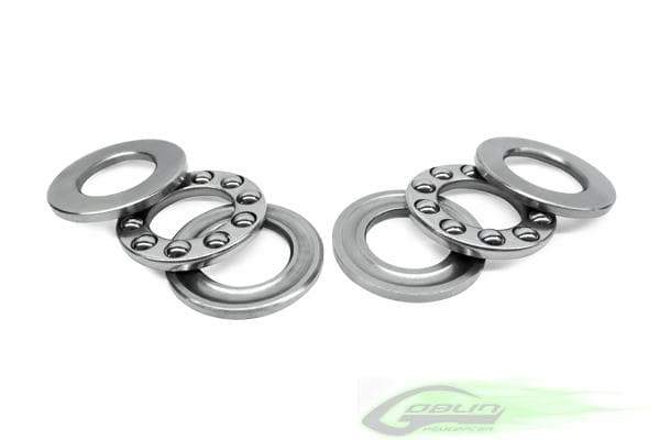 SAB ABEC-5 Thrust bearing Ø4 x Ø9 x 4 (2pcs) - Goblin 500/630/700/770 [HC434-S] - HeliDirect