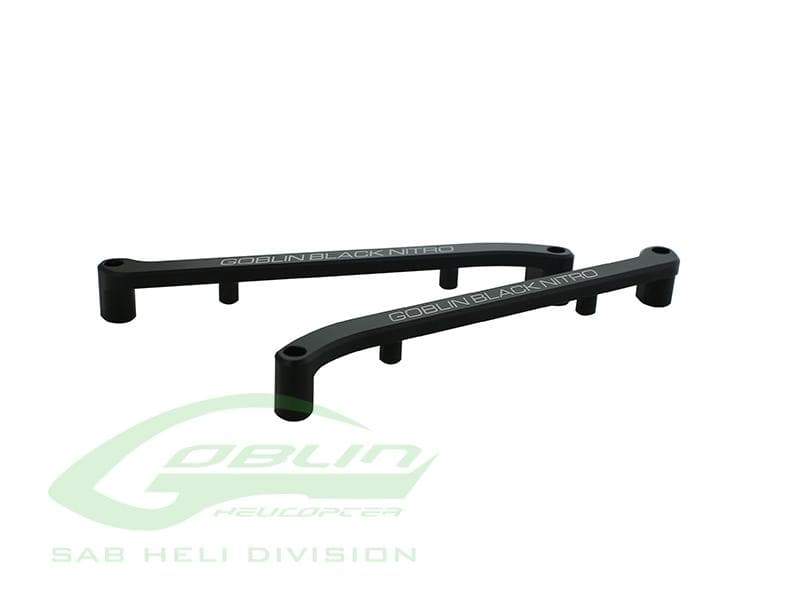 SAB Aluminum Tank Support - Goblin Black Nitro - HeliDirect