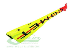 SAB Boom Yellow/Red for Goblin Comet - HeliDirect