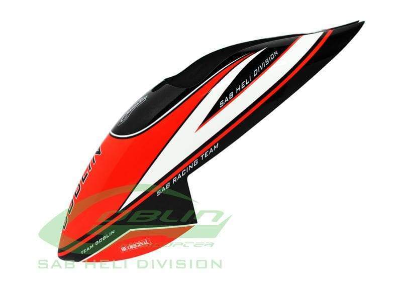 SAB Canopy Black/Red for Goblin 280 Mini Comet - HeliDirect