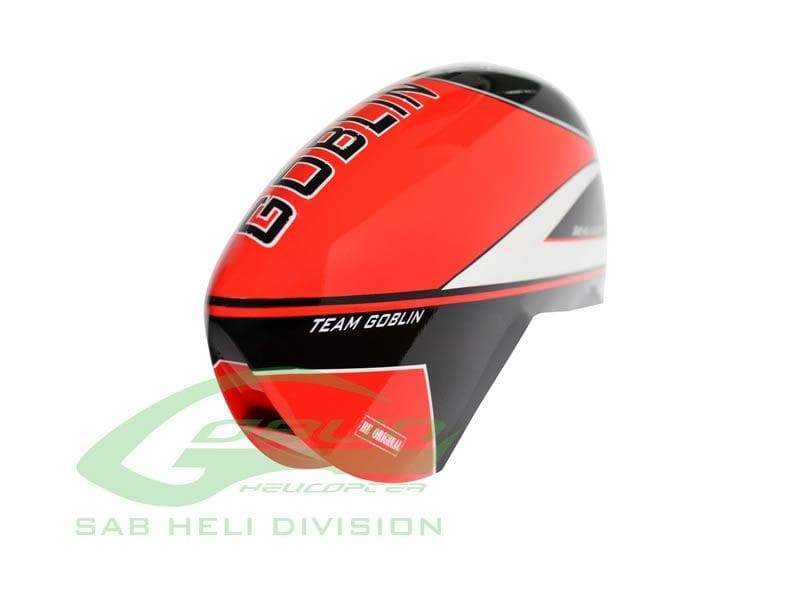 SAB Canopy Black/Red - Goblin Comet - HeliDirect