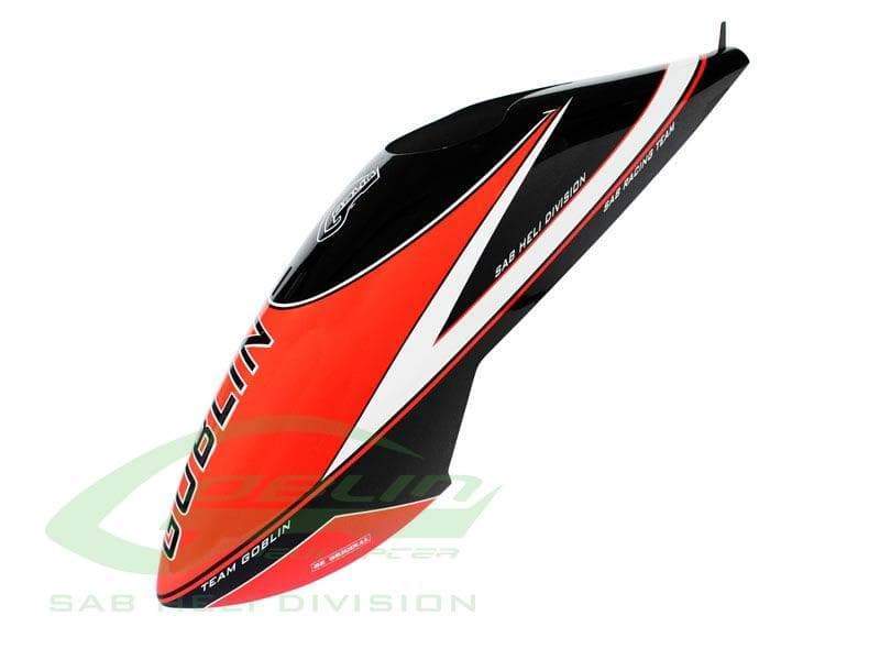 SAB Canopy Black/Red - Goblin Comet - HeliDirect