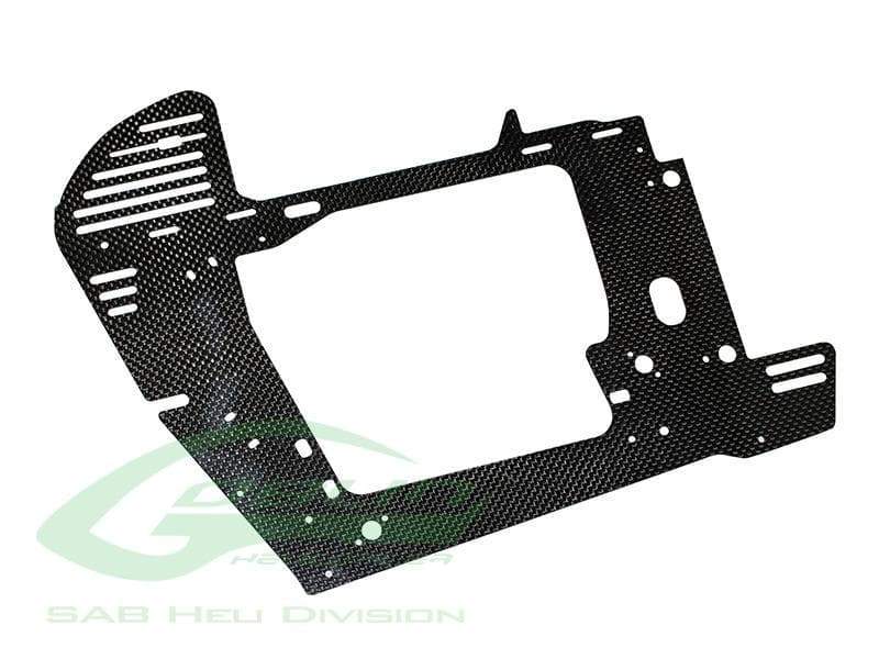 SAB Carbon Fiber Main Frame - Goblin Black Nitro - HeliDirect