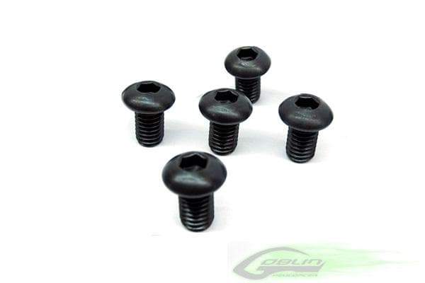 SAB DIN 12.9 Button Head Socket Cap M4x10 (5pcs) - Goblin 630/700/770 - HeliDirect