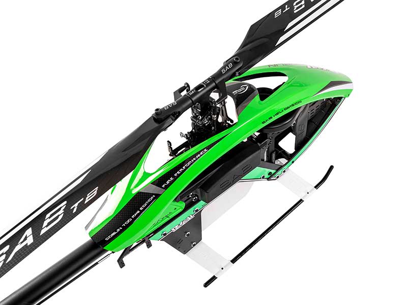 SAB Goblin RAW Nitro Kit - With Main And Tail Blades - HeliDirect