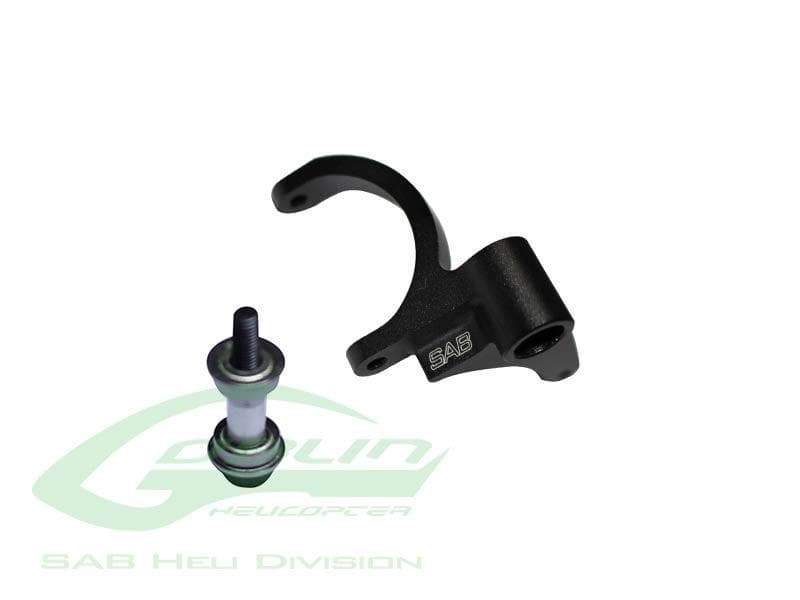 SAB Tail Pitch Slider Black Matte For Goblin Black Nitro/Black Thunder - HeliDirect