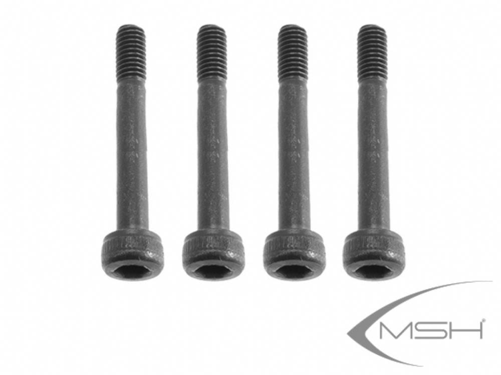 Protos 700 M3x23 6mm Threaded Socket Head Cap Screw - HeliDirect