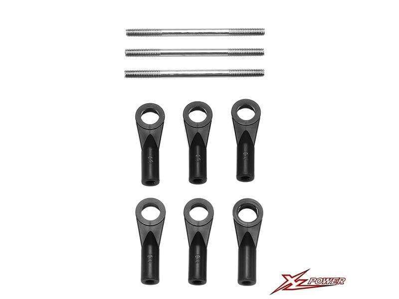 XLPower Servo Linkage Rod Set For XL520 - HeliDirect